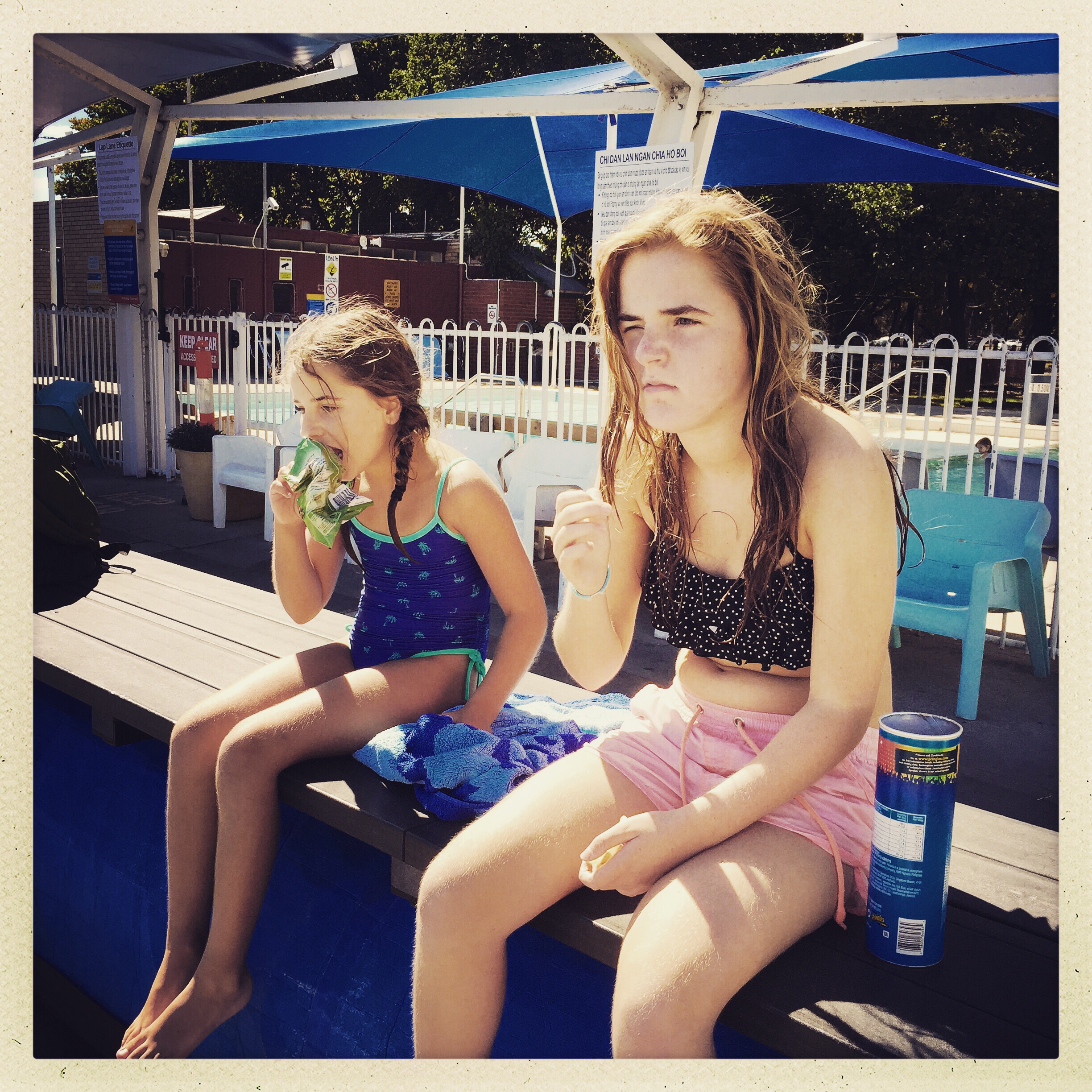 Day 1452. poolside blues…