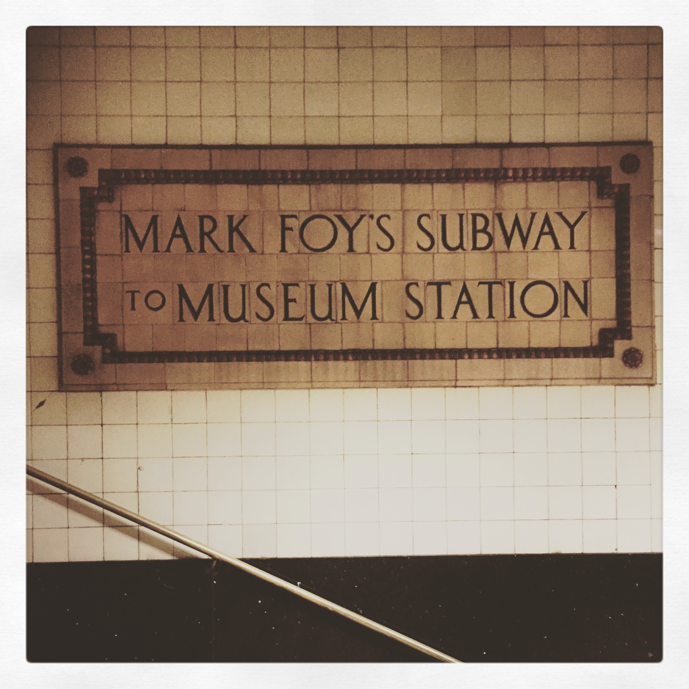 Day 1627. Mark foys subway… 