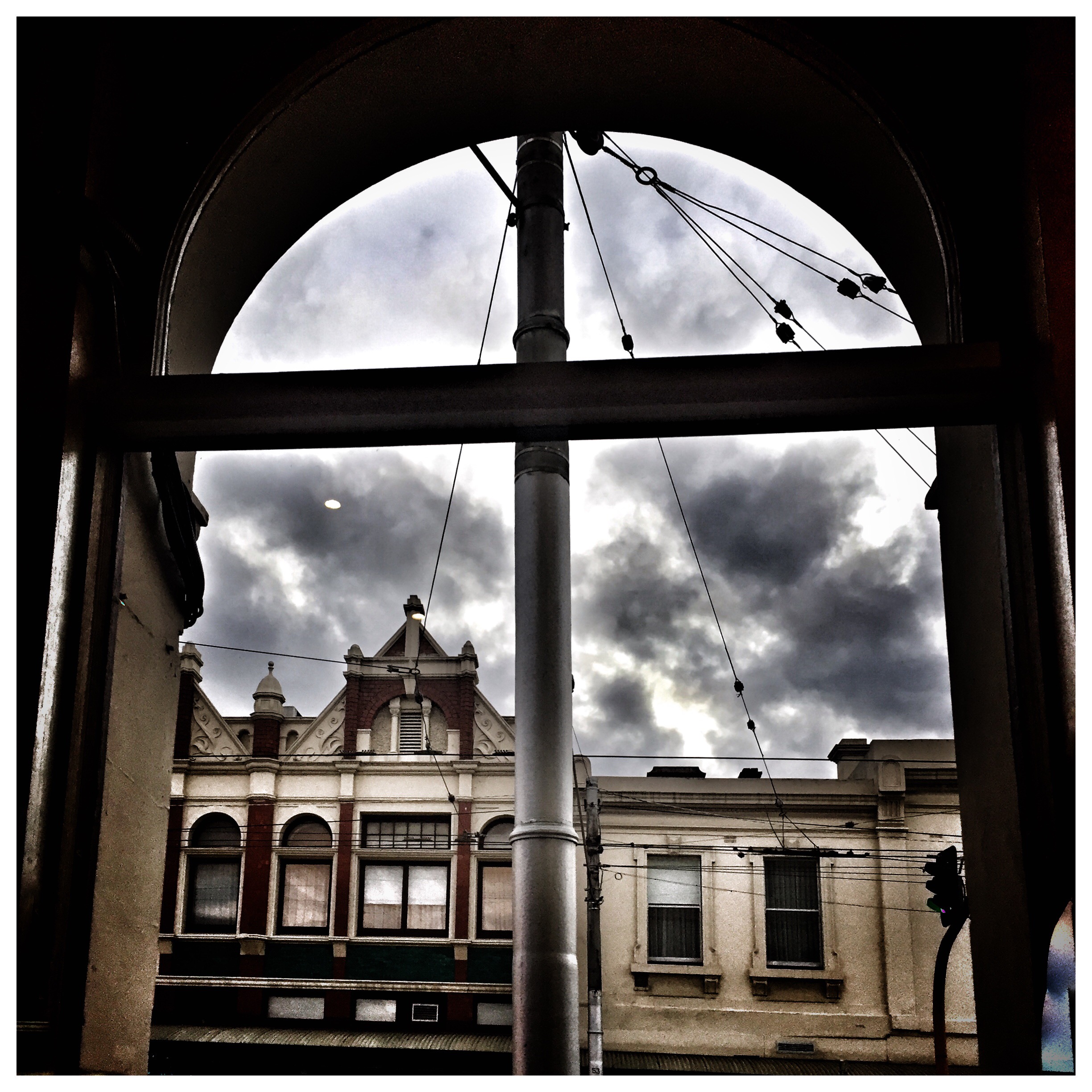 Day 1936. Thru the Arched Window